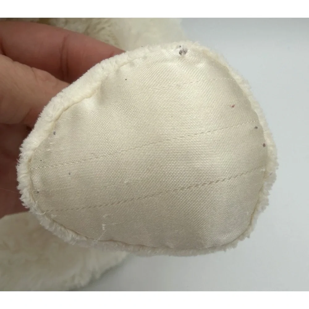 Douglas Baby Lamb Plush PLUMPIE Moon Stars Swirl Fur Lovey Sheep Satin Feet Ears